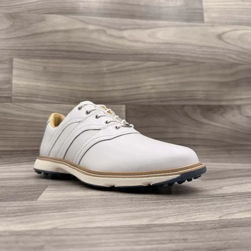 Adidas MC Z-Traxion NWOT Spikeless Golf Shoe White Preloved Ink